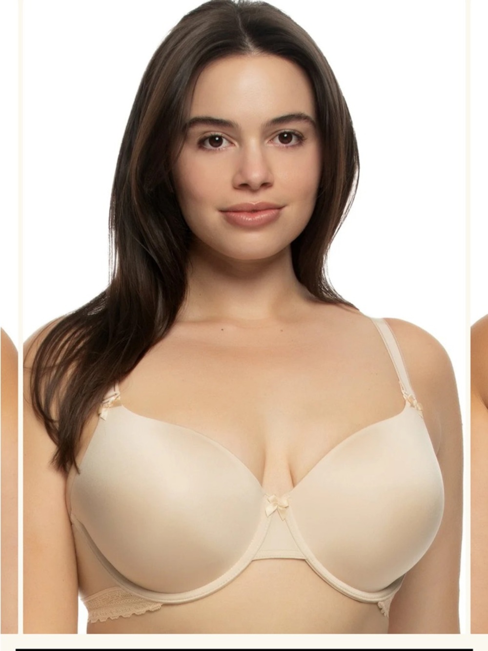 Felina Blush Lace-Trim Smooth Comfort Bra